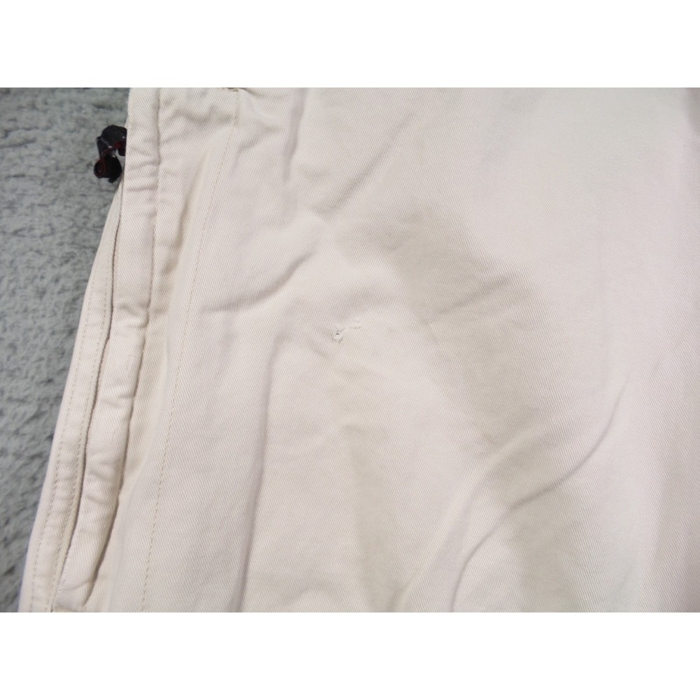 Vintage Polo Jeans Co Ralph Lauren Pants Mens Size 31x32 Beige Cargo Wide Leg - Picture 5 of 16